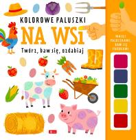 Okładka książki Na wsi. Kolorowe paluszki