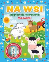Okładka książki Na wsi. Magnesy do kolorowania