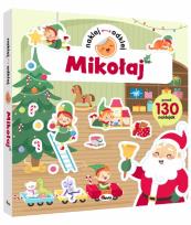 Okładka książki Naklej, odklej Mikołaj