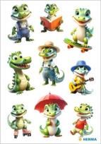 Opakowanie Naklejka Decor krokodylki