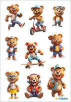 Opakowanie Naklejka Decor miśki