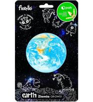 Opakowanie Naklejka fluorescencyjna Ziemia 9cm