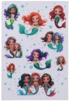 Opakowanie Naklejka Magic syrenki