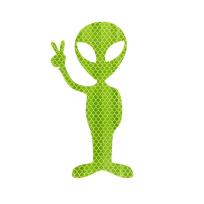 Opakowanie Naklejka odblaskowy UFOludek