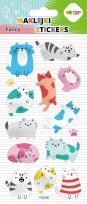 Opakowanie Naklejki 3D Fancy Lazy Cats 90x210 HAPPY COLOR