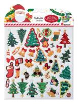 Opakowanie Naklejki 3D papier na filcu 40szt