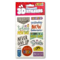 Opakowanie Naklejki 3D Transparent Motivation Quost