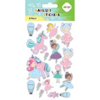 Opakowanie Naklejki Ballet 10x20cm HAPPY COLOR