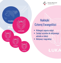 Opakowanie Naklejki Czterej Ewangeliści