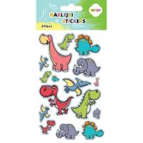 Opakowanie Naklejki Dino Baby 10x20cm HAPPY COLOR