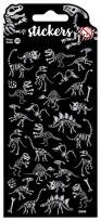 Opakowanie Naklejki - Dino Skeletons