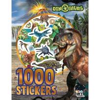 Opakowanie Naklejki Dinozaury 1000szt