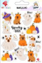 Opakowanie Naklejki dla dzieci Kapibara Halloween