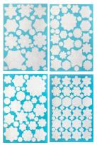 Opakowanie Naklejki elektrostatyczne na szybę BN 4szt