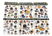 Opakowanie Naklejki fluo MIX