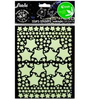 Opakowanie Naklejki fluorescencyjne Gwiazdki