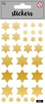 Opakowanie Naklejki - Golden Stars