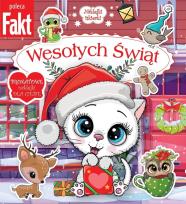 Okładka książki Naklejki iskierki z brokatem. Wesołych Świąt