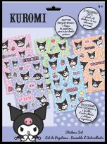 Opakowanie Naklejki Kuromi 92 sztuki KU00021
