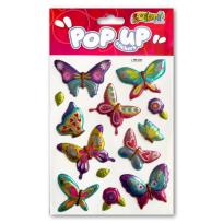 Opakowanie Naklejki metaliczne Rainbow Butterflies