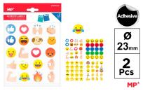 Opakowanie Naklejki mix wzorów 2 arkusze