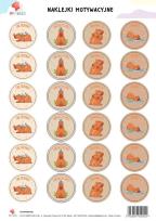 Opakowanie Naklejki motywacyjne A4 Kapibara motywiara