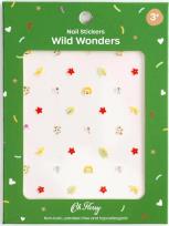 Opakowanie Naklejki na paznokcie dla dzieci Wild Wonders