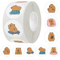 Opakowanie Naklejki na taśmie kapibara 2,5cm 500szt