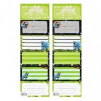 Opakowanie Naklejki na zeszyt Dino (25szt)