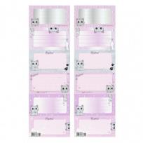 Opakowanie Naklejki na zeszyt Kitty (25szt)