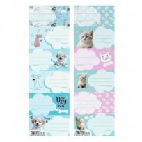 Opakowanie Naklejki na zeszyt Kotki (25szt)