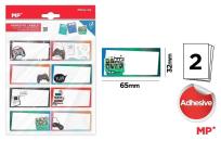 Opakowanie Naklejki na zeszyty Game