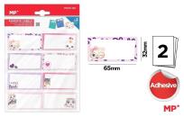 Opakowanie Naklejki na zeszyty Kotki