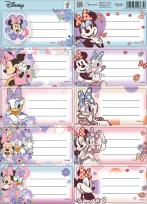 Opakowanie Naklejki na zeszyty pasek Minnie mouse