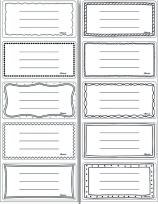 Opakowanie Naklejki na zeszyty pasek Unisex