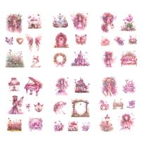 Opakowanie Naklejki pet połyskujące wróżki pink 6 arkuszy