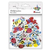 Opakowanie Naklejki piankowe owady mix 50szt