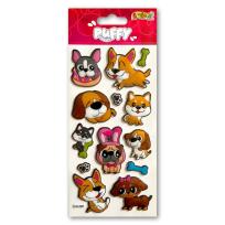 Opakowanie Naklejki puffy Dogs
