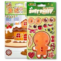 Opakowanie Naklejki puffy Fun with Gingerbread