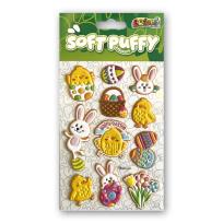 Opakowanie Naklejki puffy swpe happy easter PENMATE