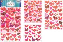 Opakowanie Naklejki serca MIX