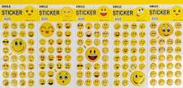 Opakowanie Naklejki Smile wypukłe 5szt