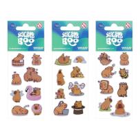 Opakowanie Naklejki Sticker BOO Kapibara mix