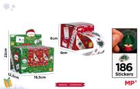 Opakowanie Naklejki świąteczne Boże Narodzenie w rolce