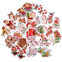 Opakowanie Naklejki winylowe Boże Narodzenie 4-6cm 46szt