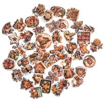 Opakowanie Naklejki winylowe Boże Narodzenie 4-6cm 50szt