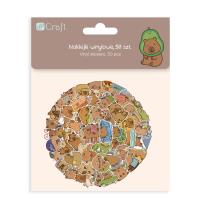 Opakowanie Naklejki winylowe Kapibara 50 szt.