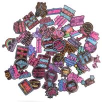 Opakowanie Naklejki winylowe slogany motywacyjne neonowe 50 szt.