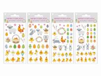 Opakowanie Naklejki wodne na jajka Zwierzęta i jajka 19x9cm 1szt.mix