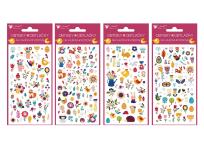 Opakowanie Naklejki wodne na jajka Zwierzęta i kwiaty 19x9cm 1szt.mix